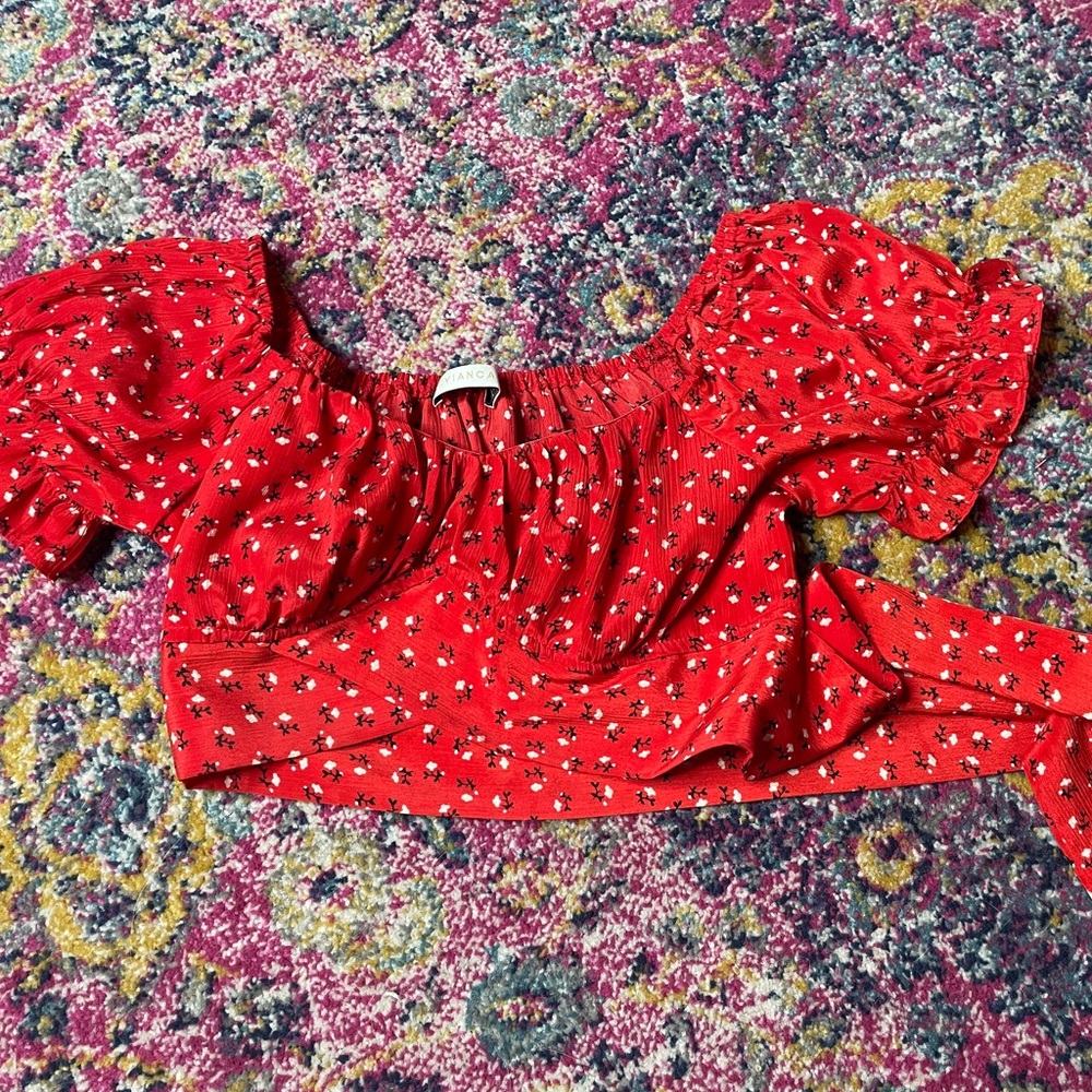 Floral Crop Top